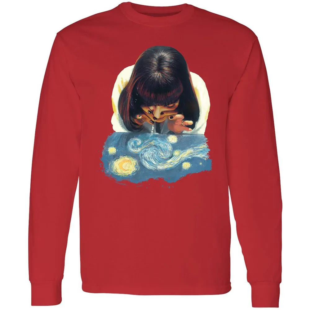 Long Sleeve T-Shirt - ZKT5D44S - Red - 14
