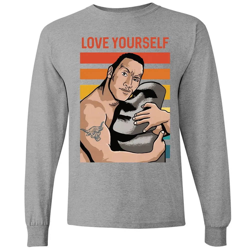 Long Sleeve T-Shirt - CS4YK7NJ - Graphite Heather - 6