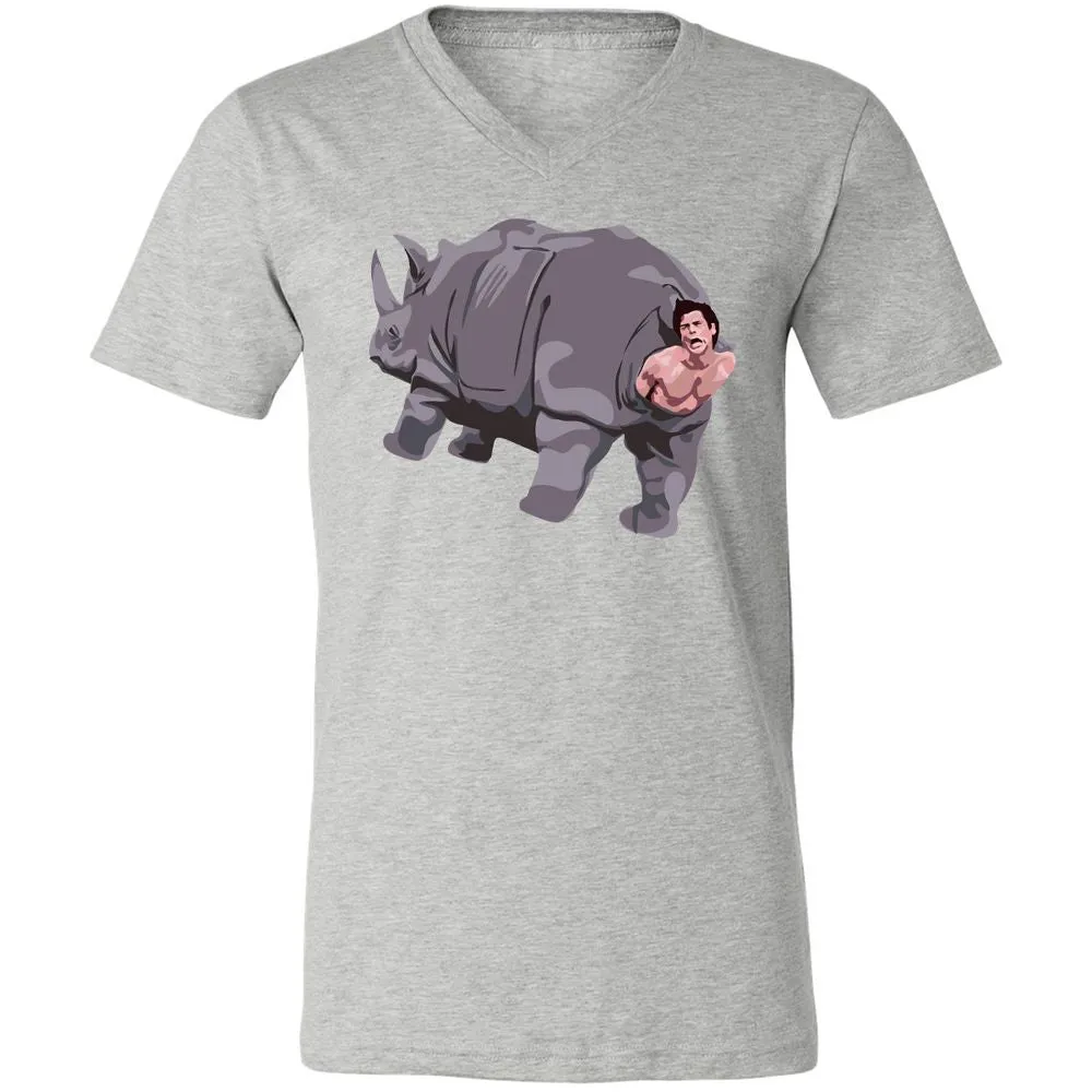 Unisex V-Neck T-Shirt - EJYH1SED - Athletic Heather - 7