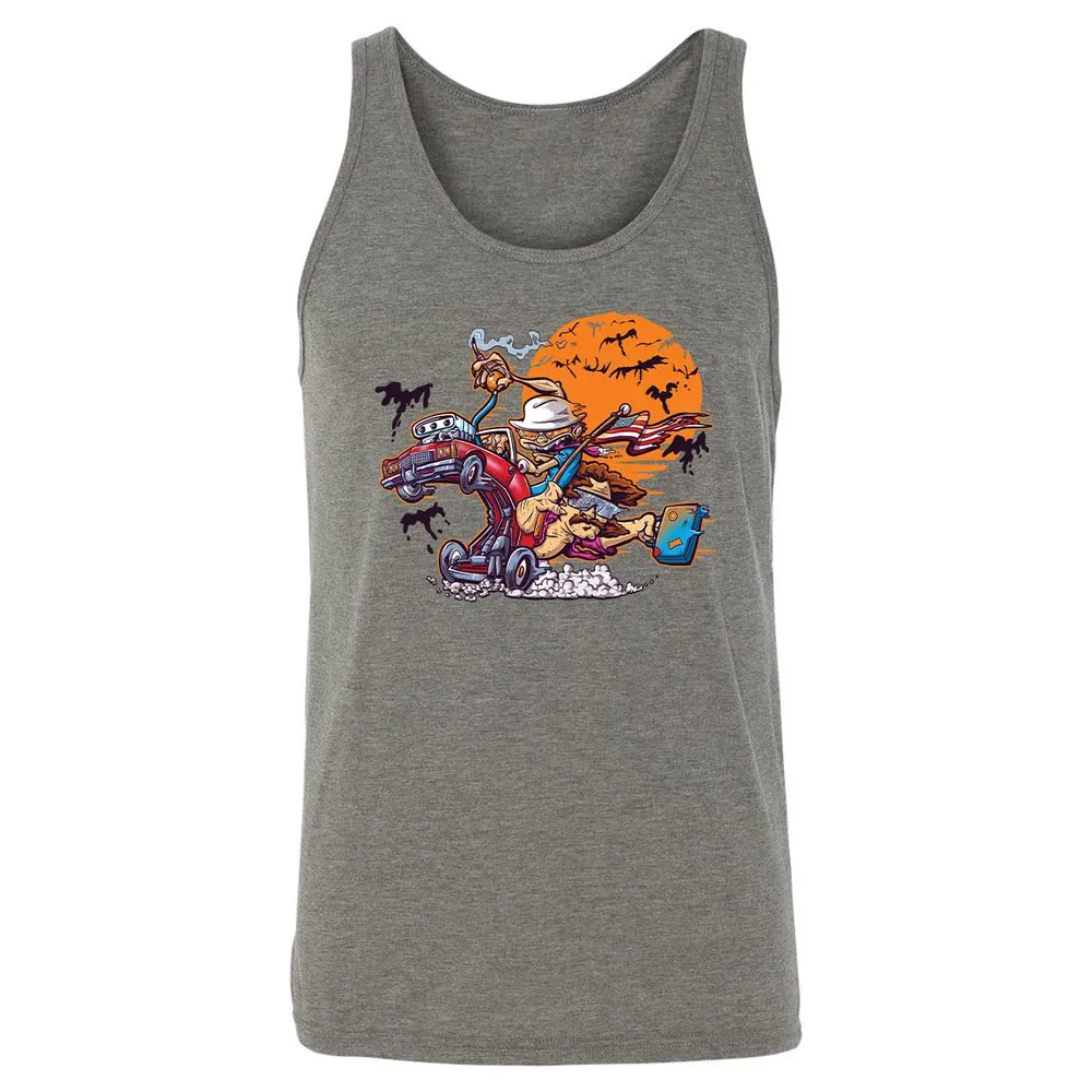 Unisex Jersey Tank - JR6K1NZM - Grey Triblend - 8