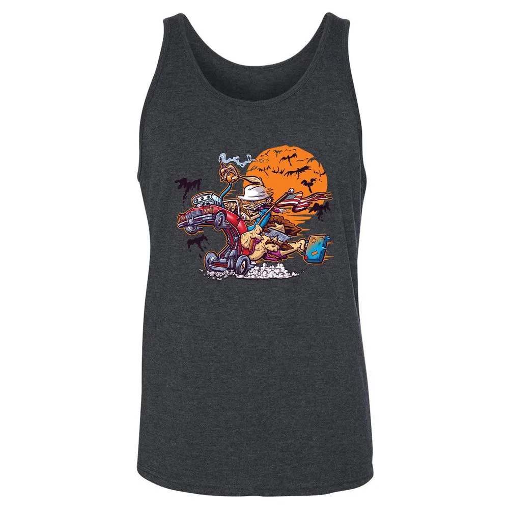 Unisex Jersey Tank - JR6K1NZM - Dark Grey Heather - 6