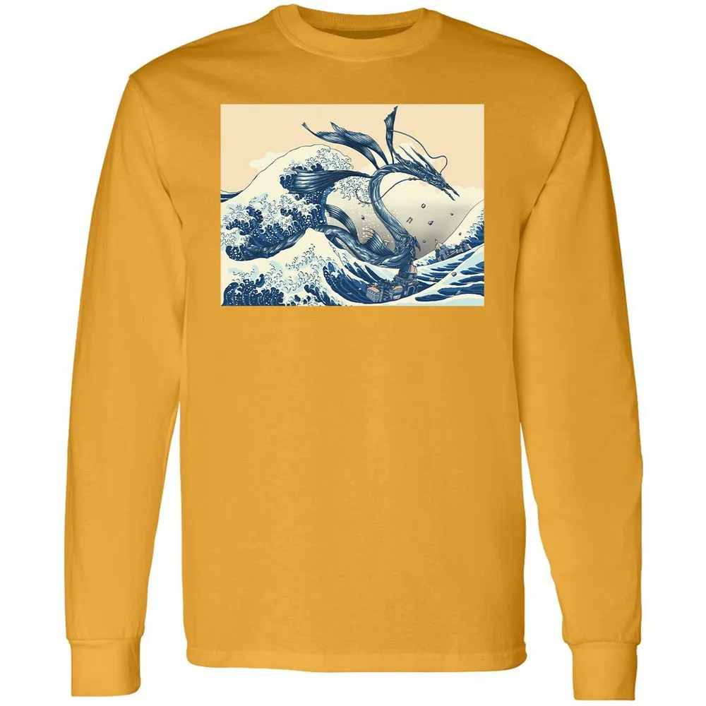 Long Sleeve T-Shirt - X38H73FF - Gold - 9