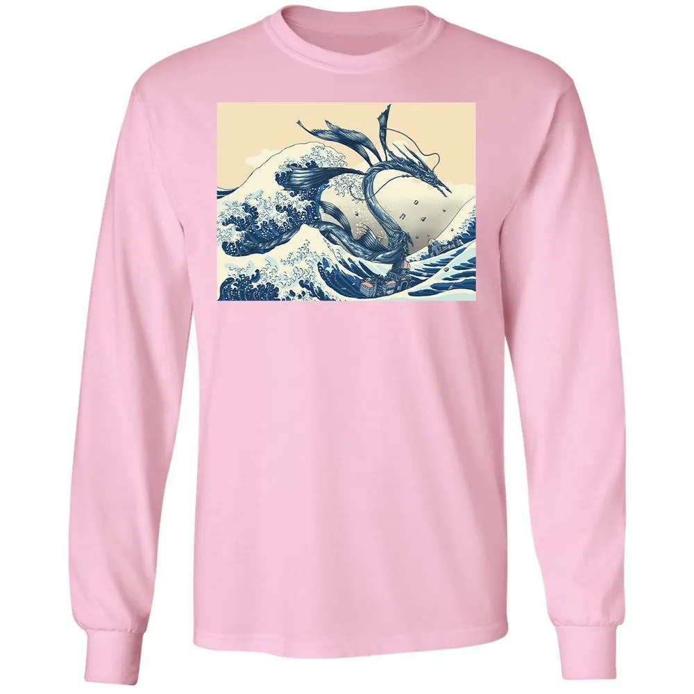 Long Sleeve T-Shirt - X38H73FF - Light Pink - 3