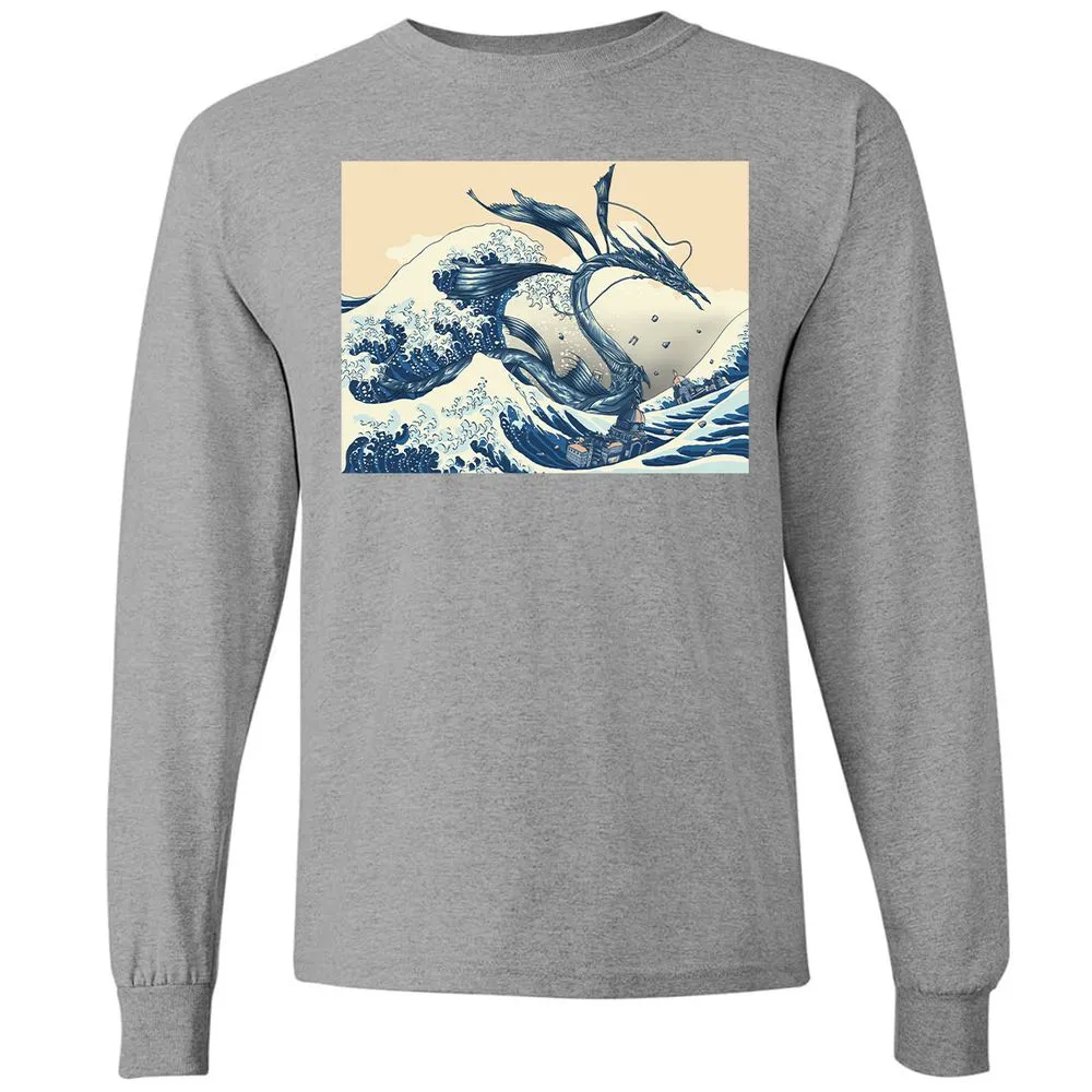 Long Sleeve T-Shirt - X38H73FF - Graphite Heather - 6