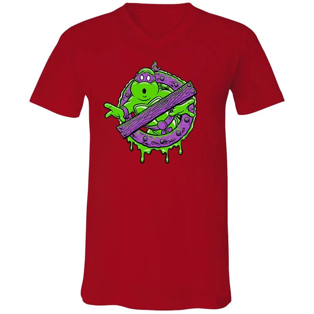 Unisex V-Neck T-Shirt - AN2CKJNP - Red - 3