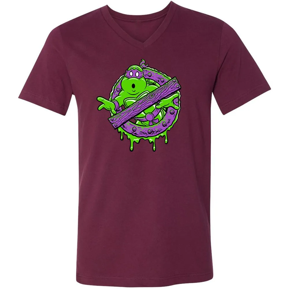 Unisex V-Neck T-Shirt - AN2CKJNP - Maroon - 6