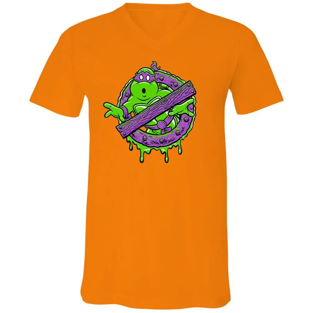 Unisex V-Neck T-Shirt - AN2CKJNP - Orange - 11