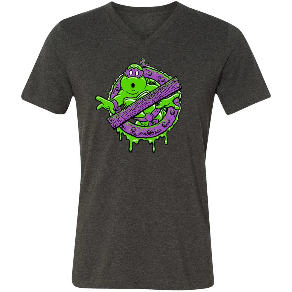 Unisex V-Neck T-Shirt - AN2CKJNP - Dark Grey Heather - 8