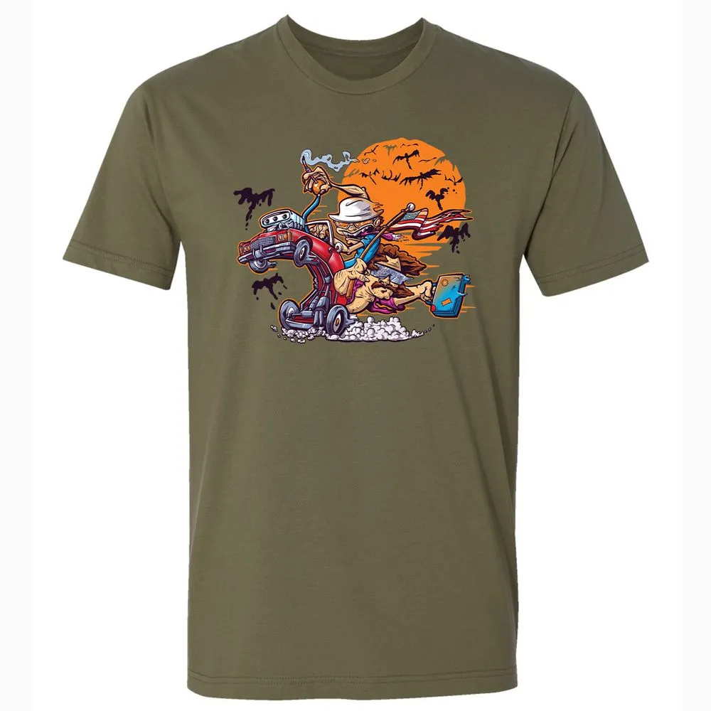 Premium Unisex T-Shirt - UECC673W - Military Green - 5
