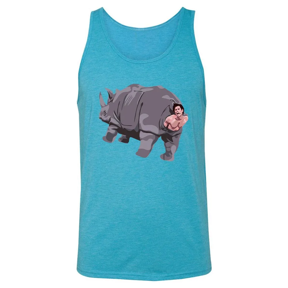 Unisex Jersey Tank - T6KTLAQ7 - Aqua Triblend - 3