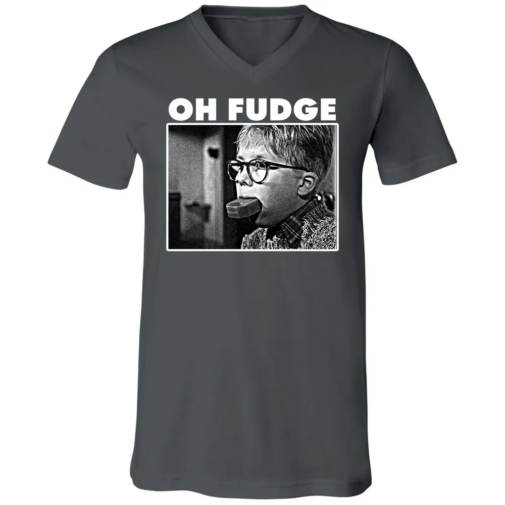 Unisex V-Neck T-Shirt - CSLE968Y - Asphalt - 12