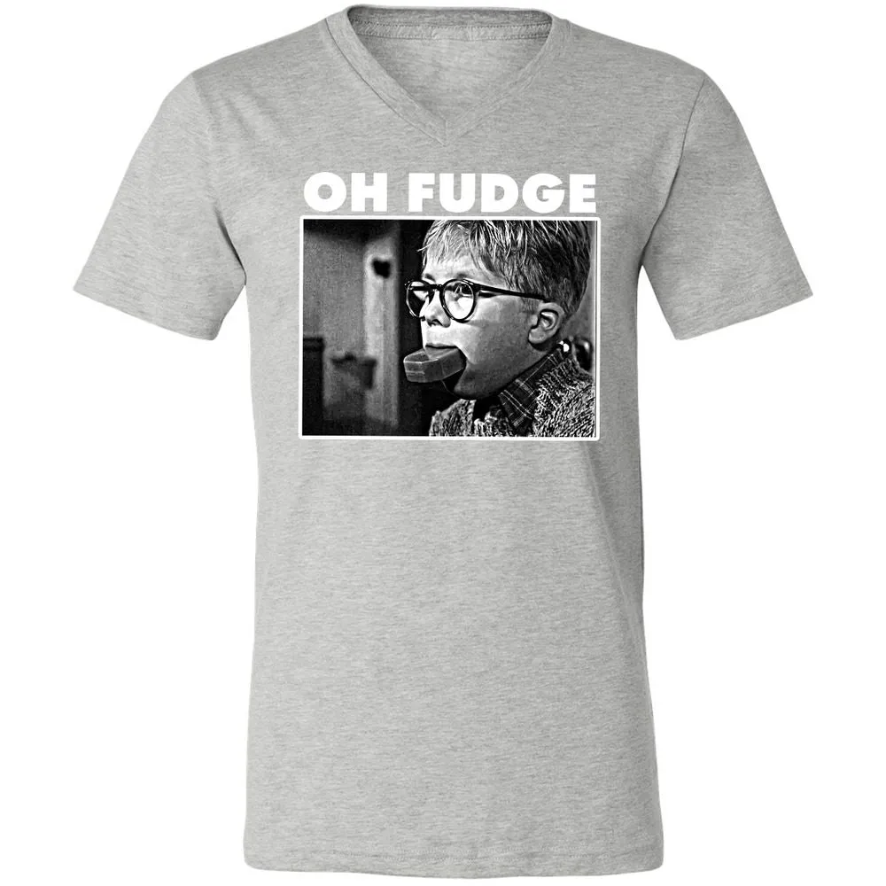 Unisex V-Neck T-Shirt - CSLE968Y - Athletic Heather - 7