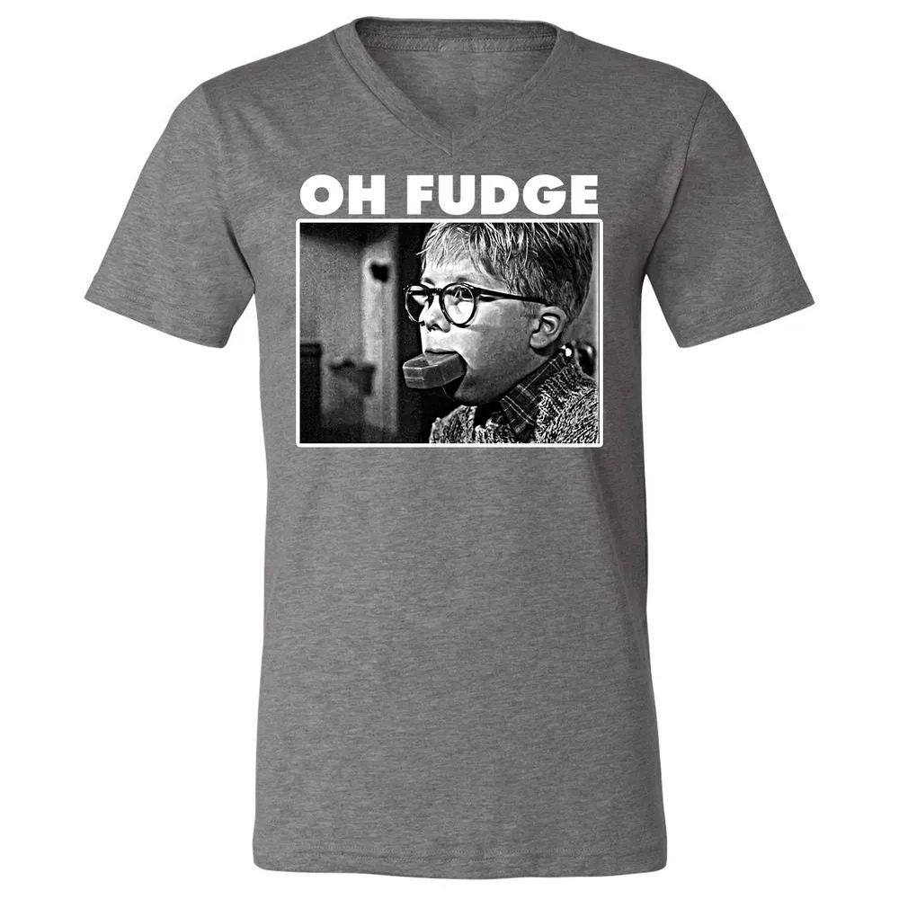 Unisex V-Neck T-Shirt - CSLE968Y - Deep Heather - 13