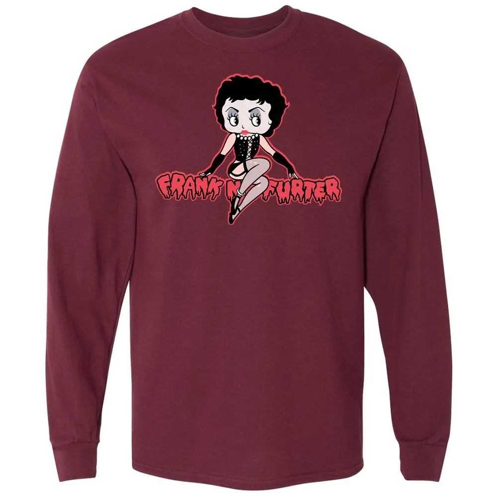Long Sleeve T-Shirt - 374KUPN8 - Maroon - 11