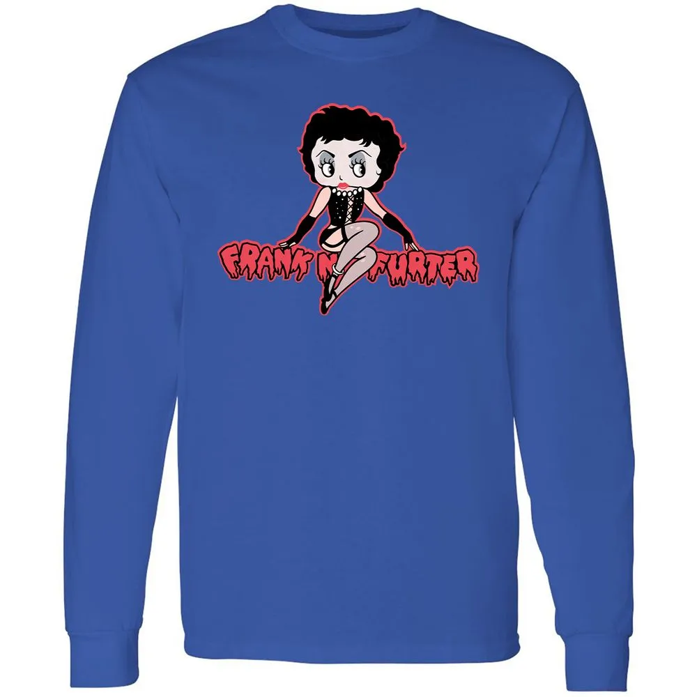Long Sleeve T-Shirt - 374KUPN8 - Royal - 8