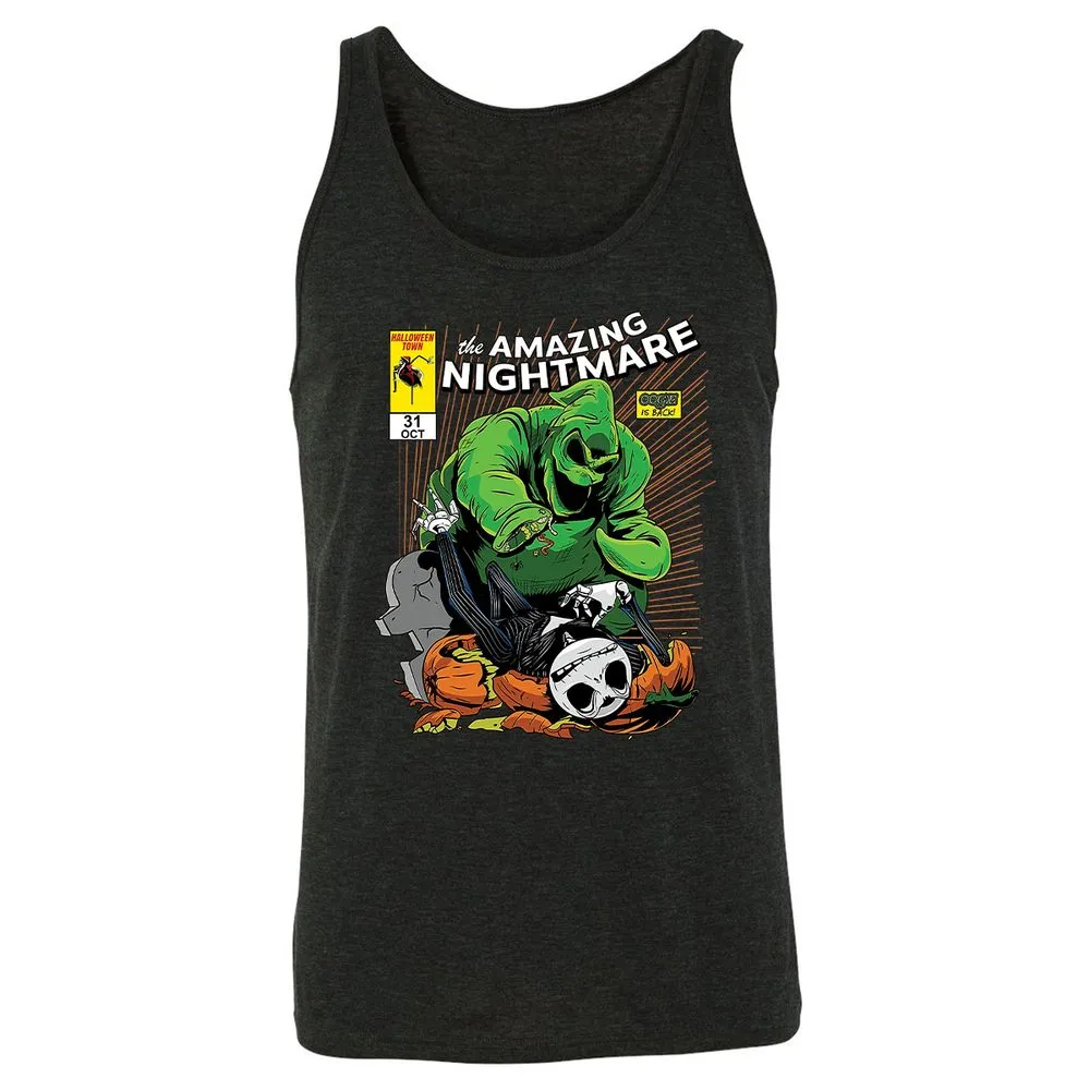 Unisex Jersey Tank - EKBRWRTV - Charcoal Black Triblend - 5