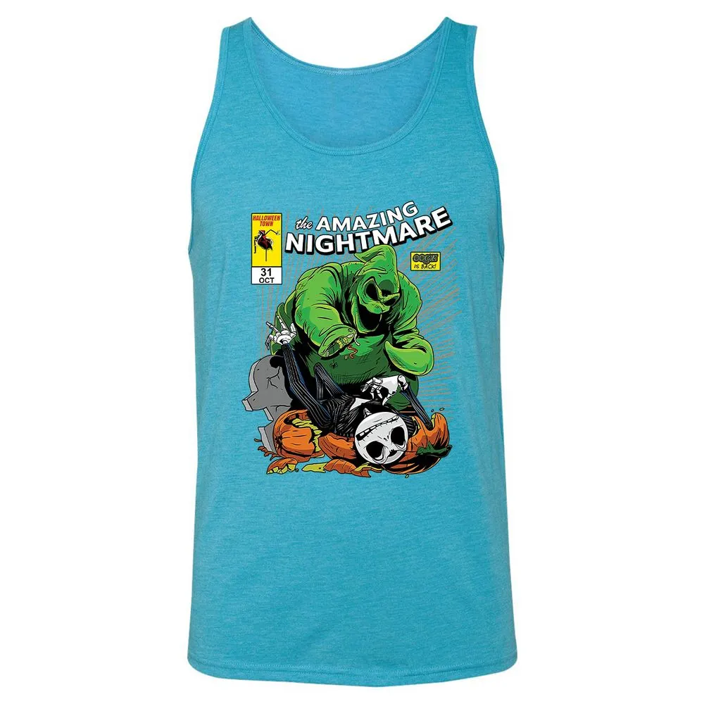 Unisex Jersey Tank - EKBRWRTV - Aqua Triblend - 3