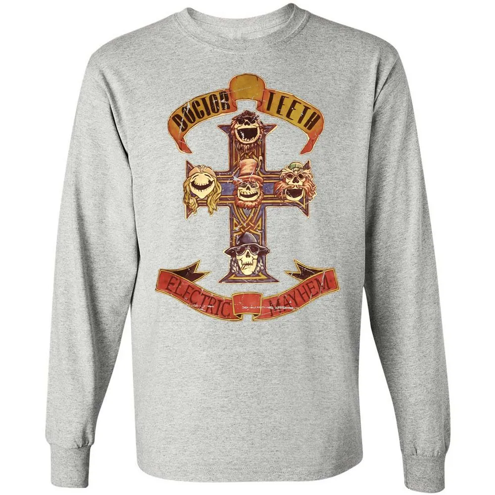 Long Sleeve T-Shirt - NKR28BLF - Ash - 7