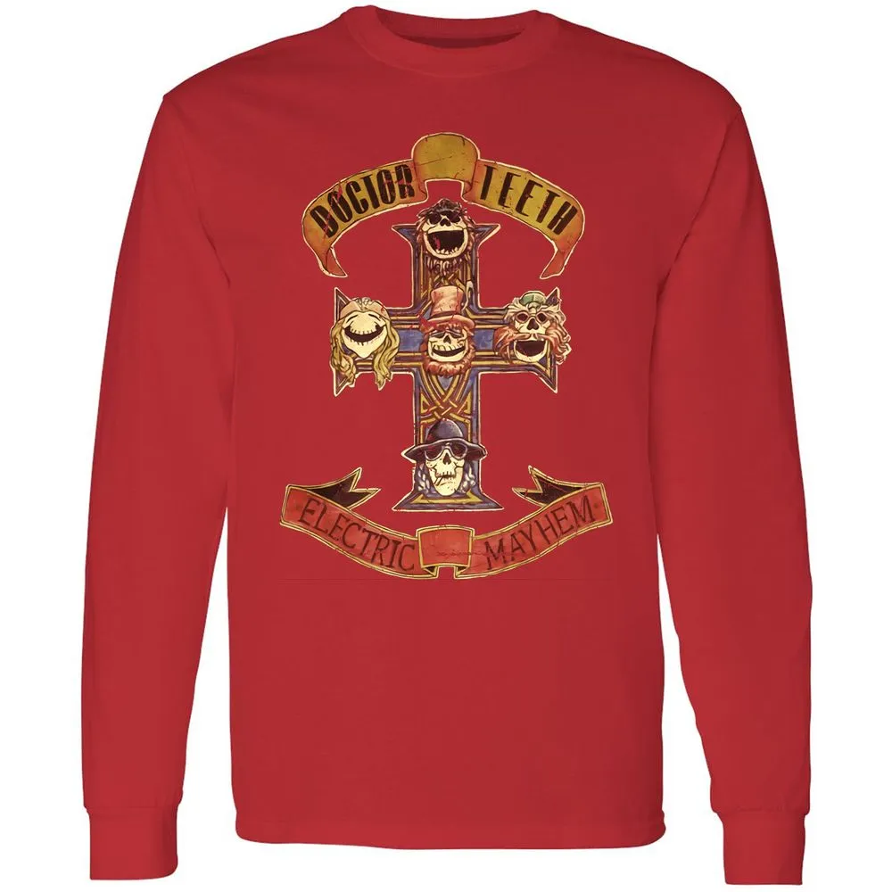 Long Sleeve T-Shirt - NKR28BLF - Red - 14