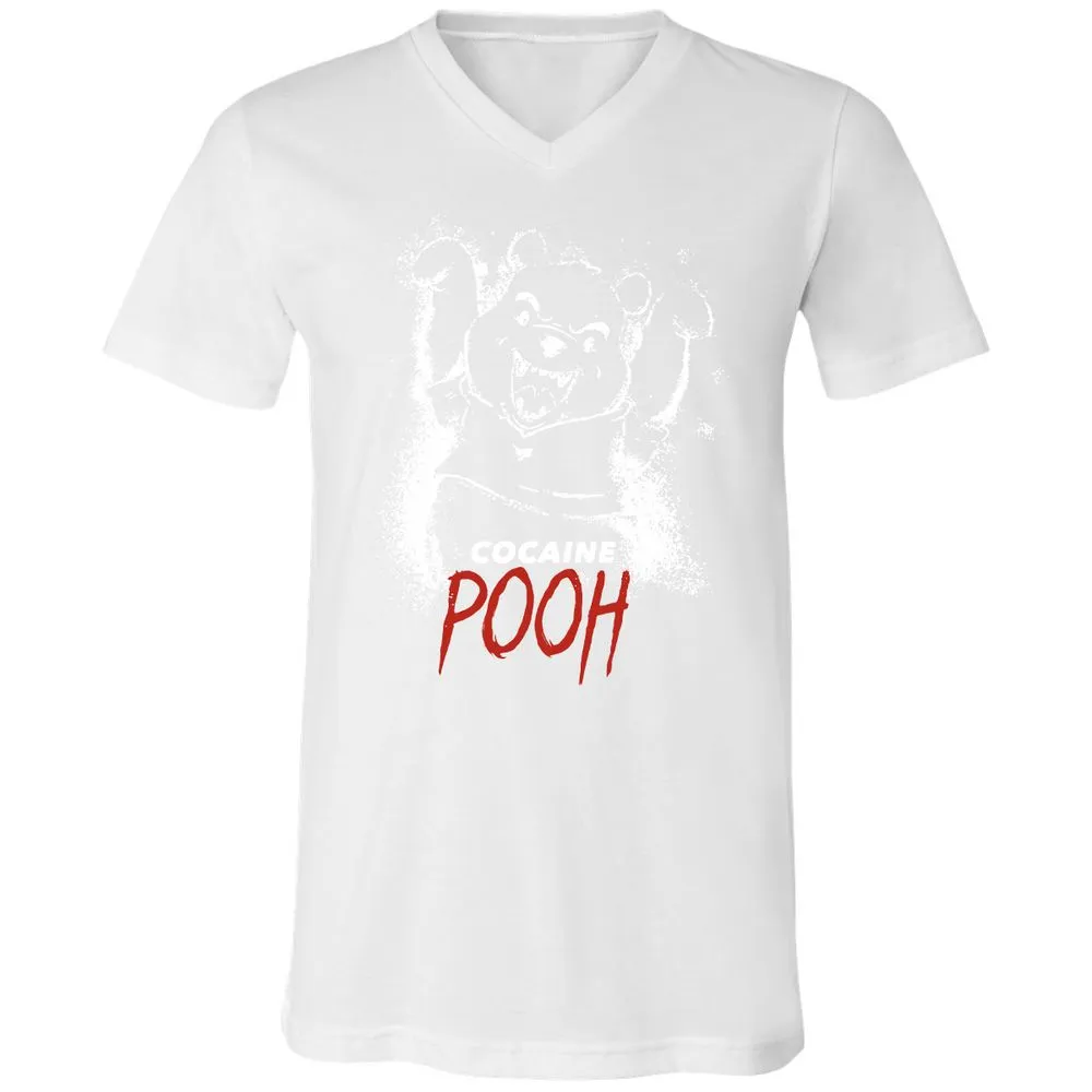 Unisex V-Neck T-Shirt - TD6LDJ6X - White - 5