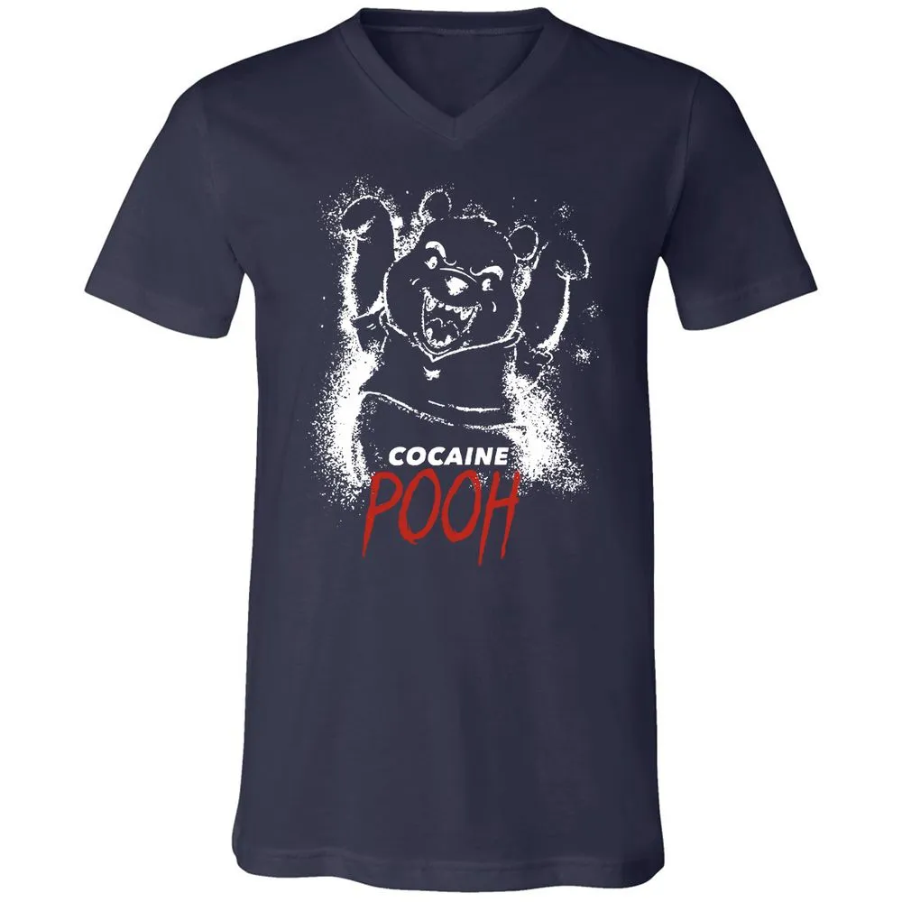 Unisex V-Neck T-Shirt - TD6LDJ6X - Navy - 2