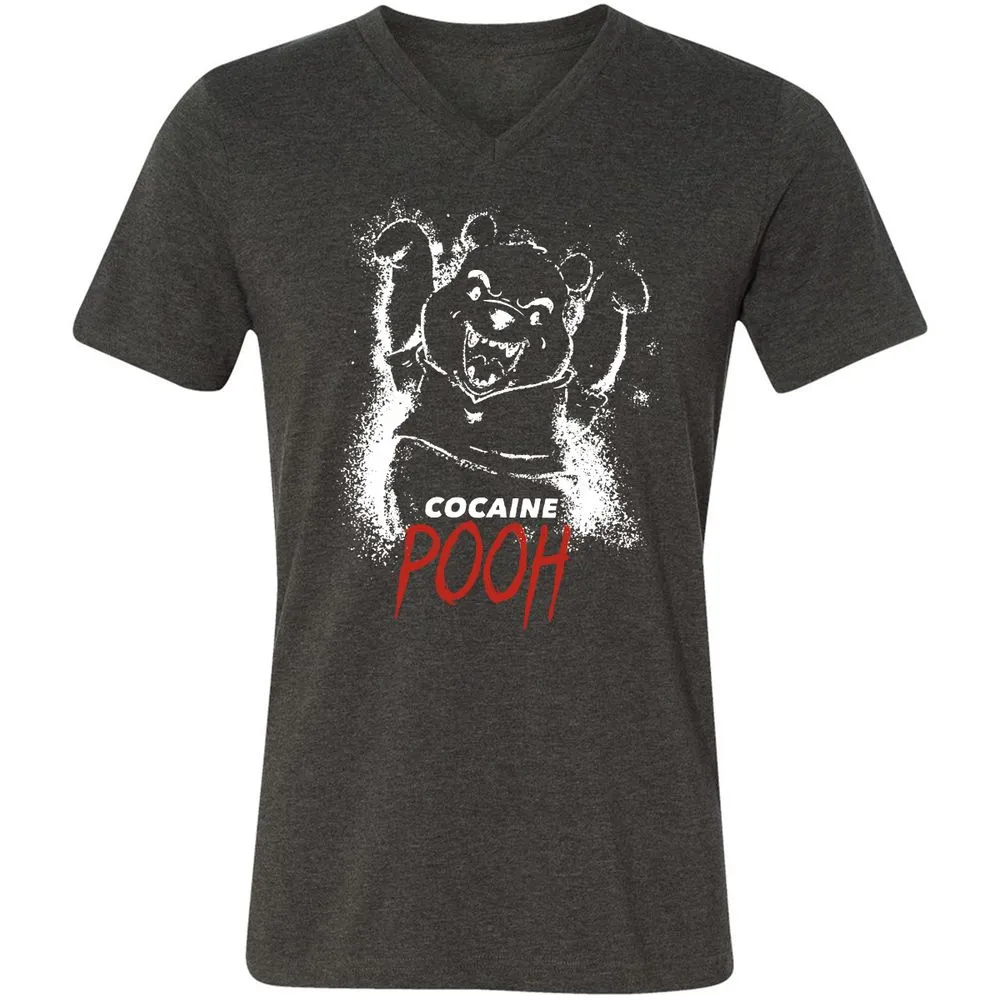 Unisex V-Neck T-Shirt - TD6LDJ6X - Dark Grey Heather - 8