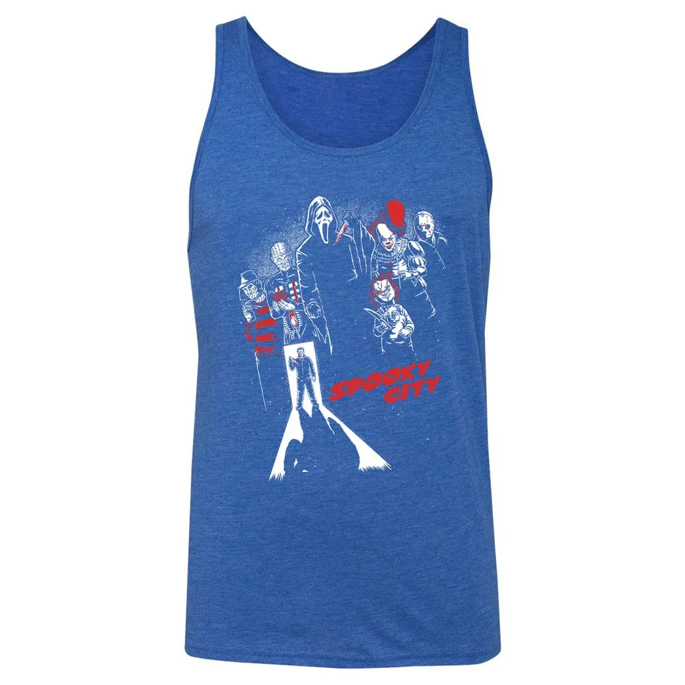Unisex Jersey Tank - D7FPC5F6 - True Royal Triblend - 12