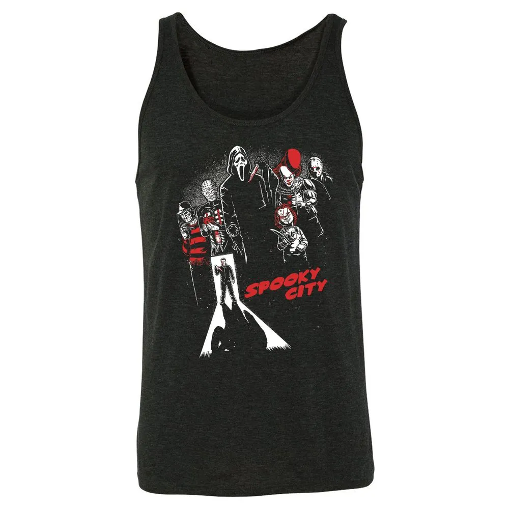 Unisex Jersey Tank - D7FPC5F6 - Charcoal Black Triblend - 5