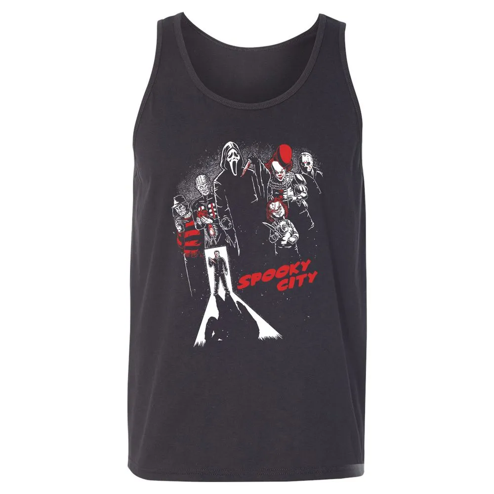 Unisex Jersey Tank - D7FPC5F6 - Dark Grey - 7