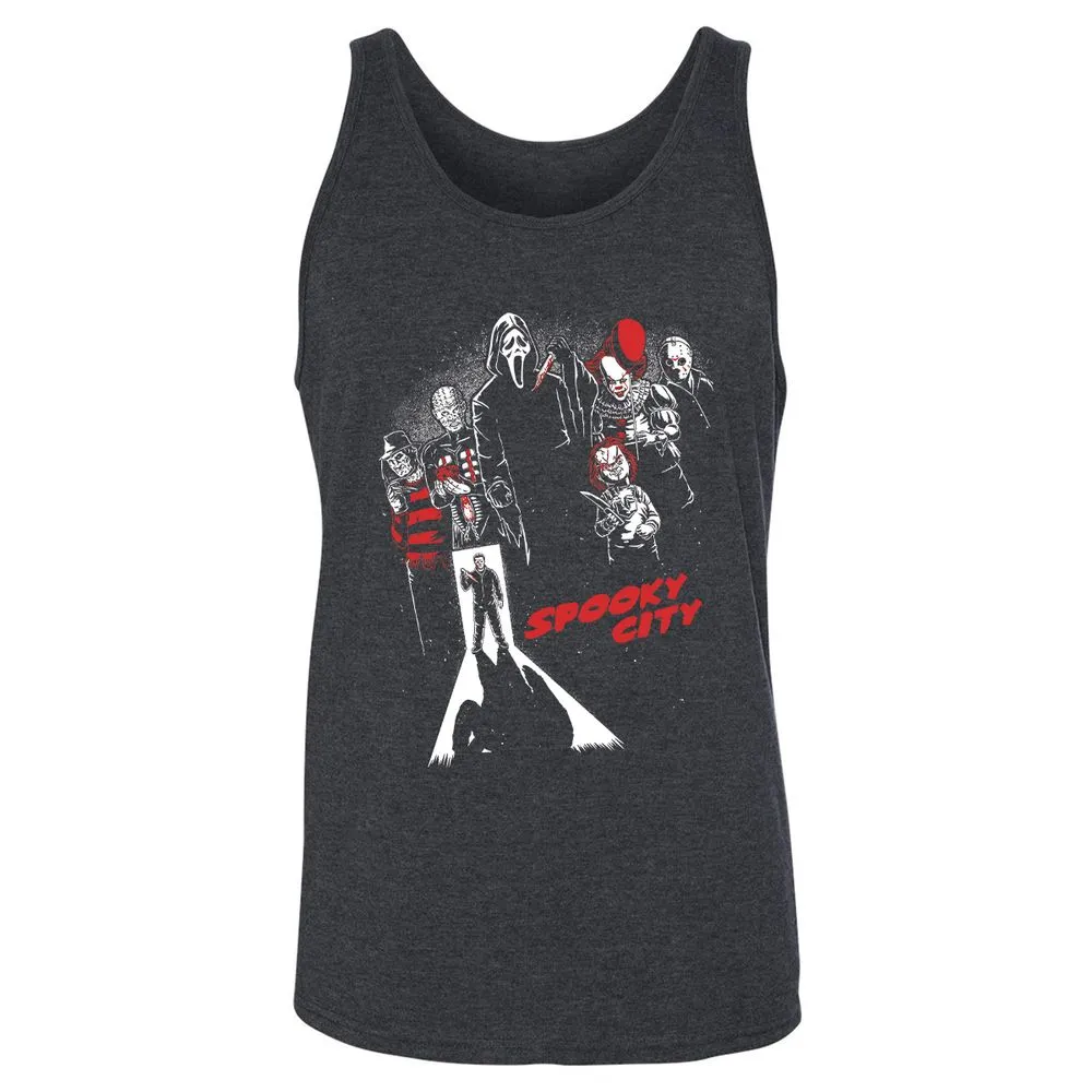 Unisex Jersey Tank - D7FPC5F6 - Dark Grey Heather - 6