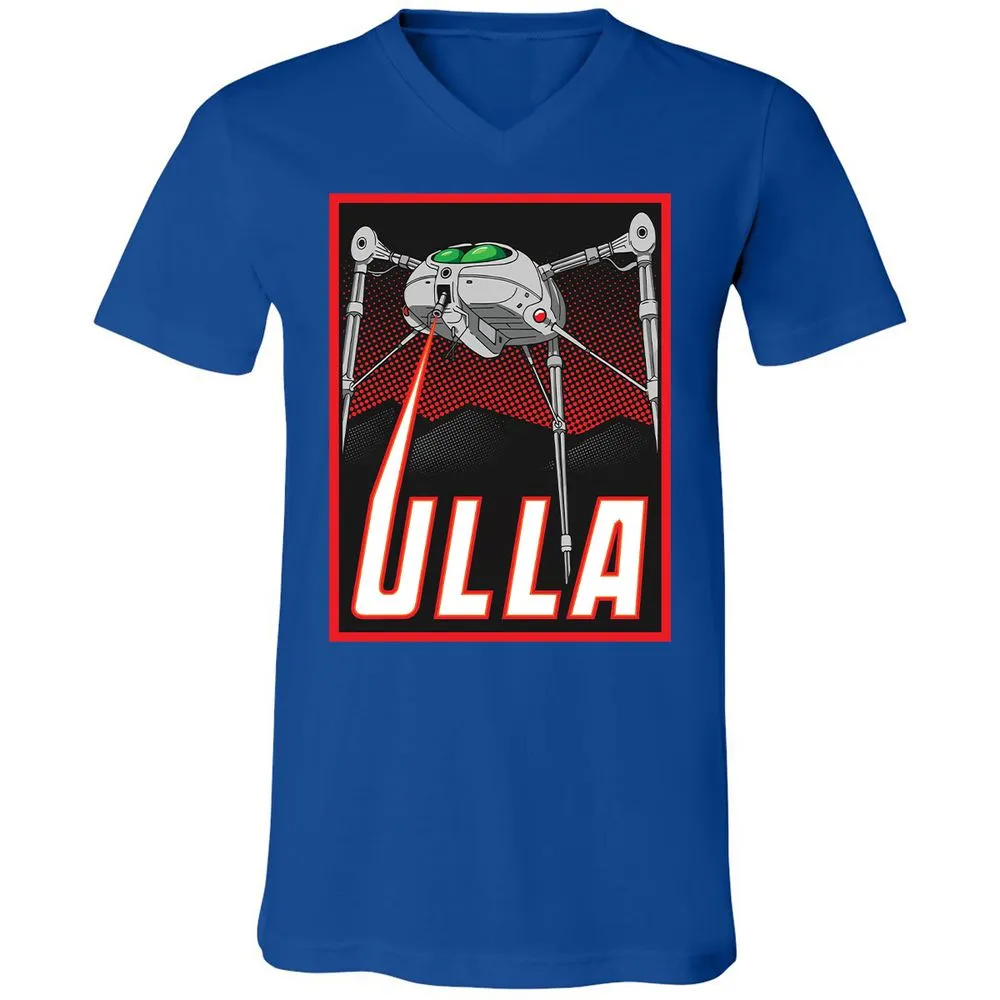 Unisex V-Neck T-Shirt - F1E68YJB - True Royal - 4