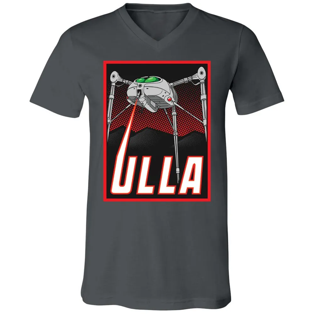 Unisex V-Neck T-Shirt - F1E68YJB - Asphalt - 12