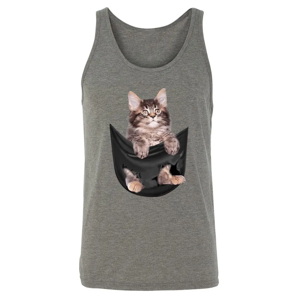 Unisex Jersey Tank - PMY97RDQ - Grey Triblend - 8