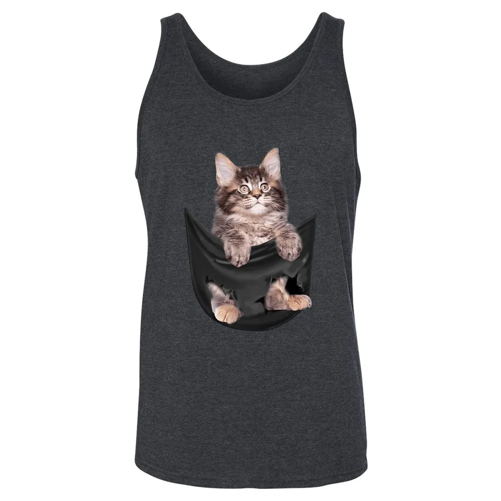 Unisex Jersey Tank - PMY97RDQ - Dark Grey Heather - 6