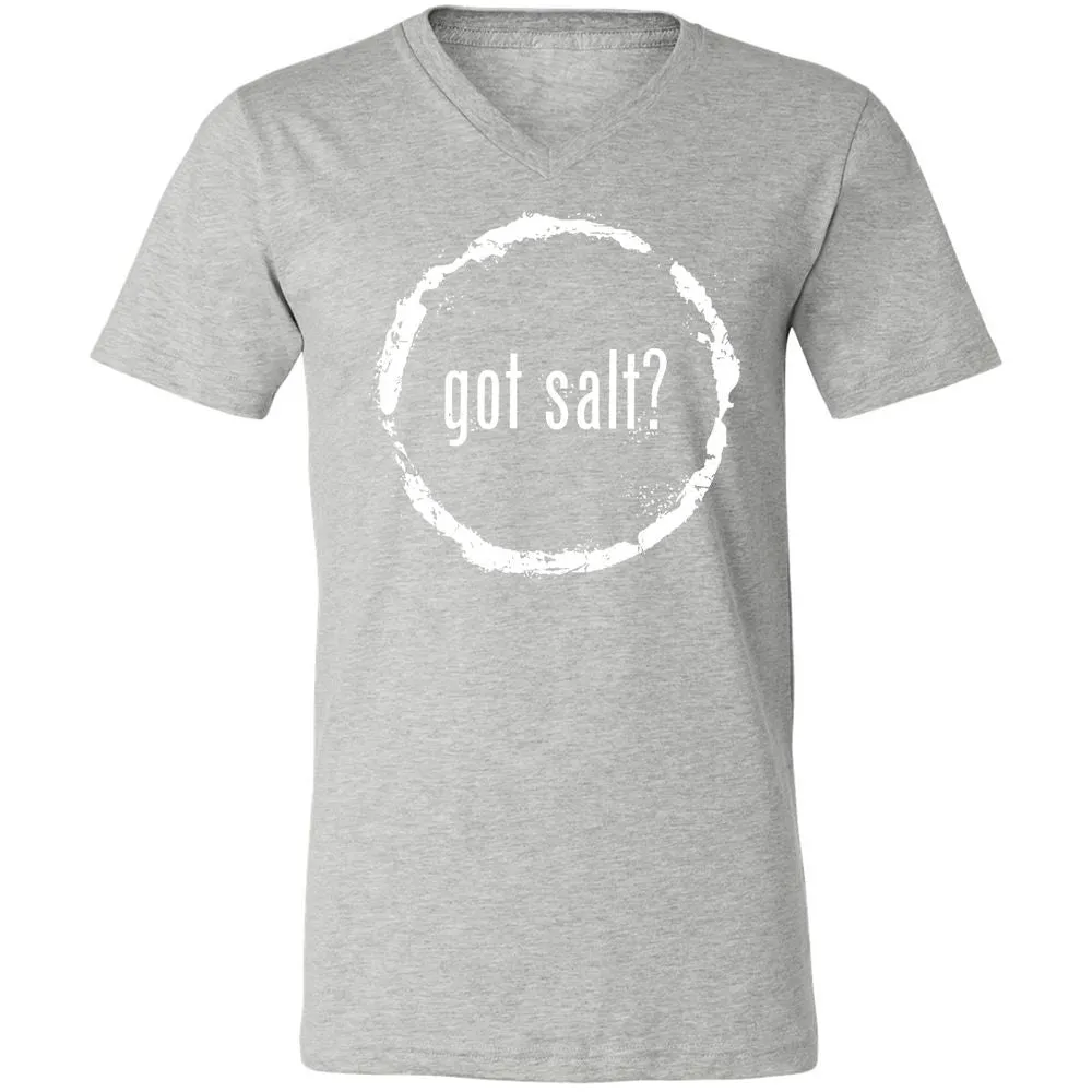 Unisex V-Neck T-Shirt - CAQLBXHW - Athletic Heather - 7