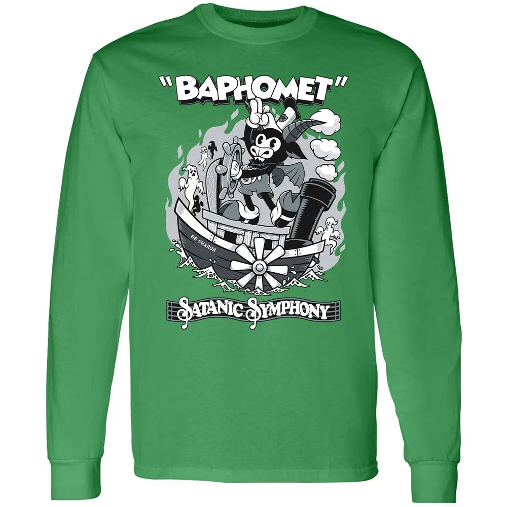 Long Sleeve T-Shirt - EGRQYVXZ - Irish Green - 10