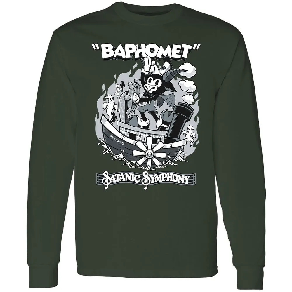 Long Sleeve T-Shirt - EGRQYVXZ - Forest Green - 4