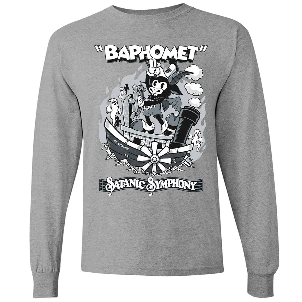 Long Sleeve T-Shirt - EGRQYVXZ - Graphite Heather - 6