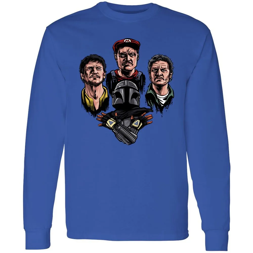 Long Sleeve T-Shirt - HLE7SVH1 - Royal - 8