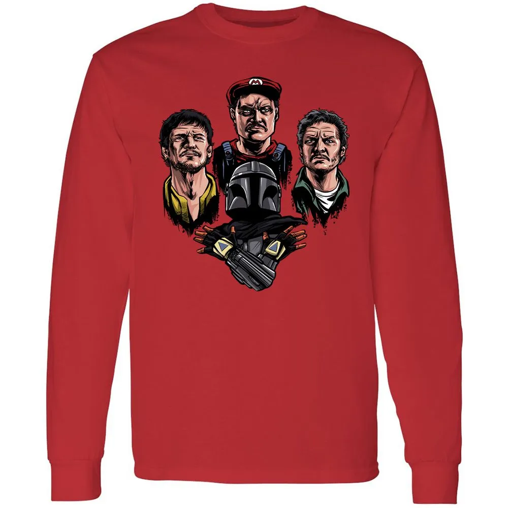 Long Sleeve T-Shirt - HLE7SVH1 - Red - 14