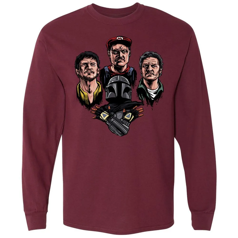 Long Sleeve T-Shirt - HLE7SVH1 - Maroon - 11