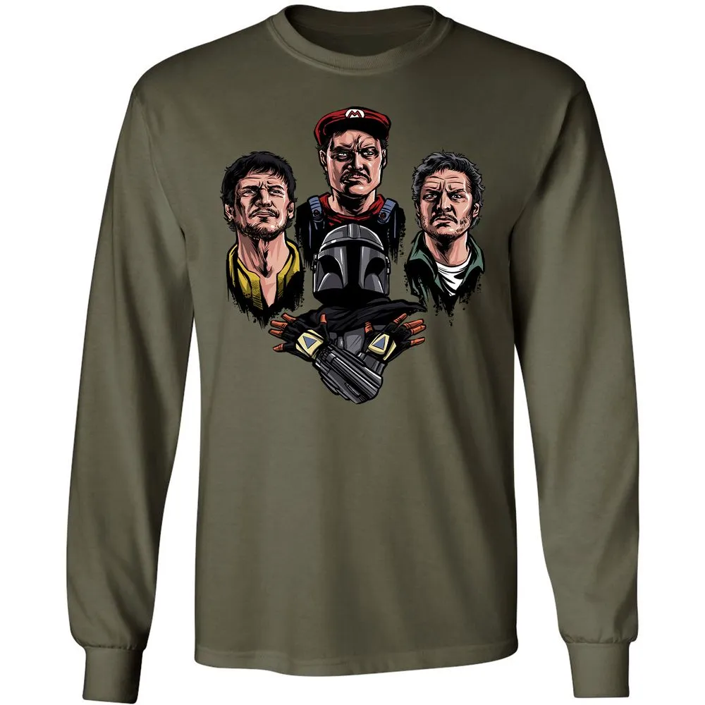 Long Sleeve T-Shirt - HLE7SVH1 - Military Green - 16