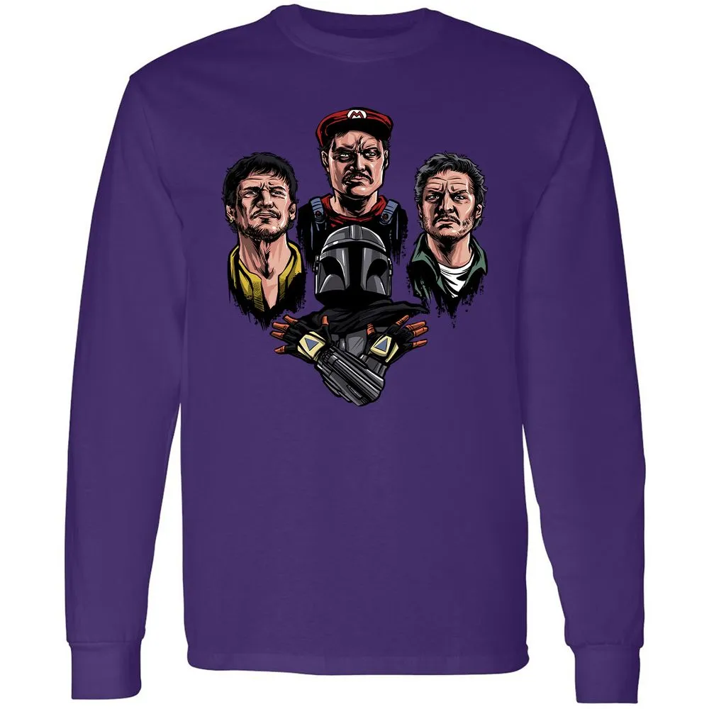 Long Sleeve T-Shirt - HLE7SVH1 - Purple - 13