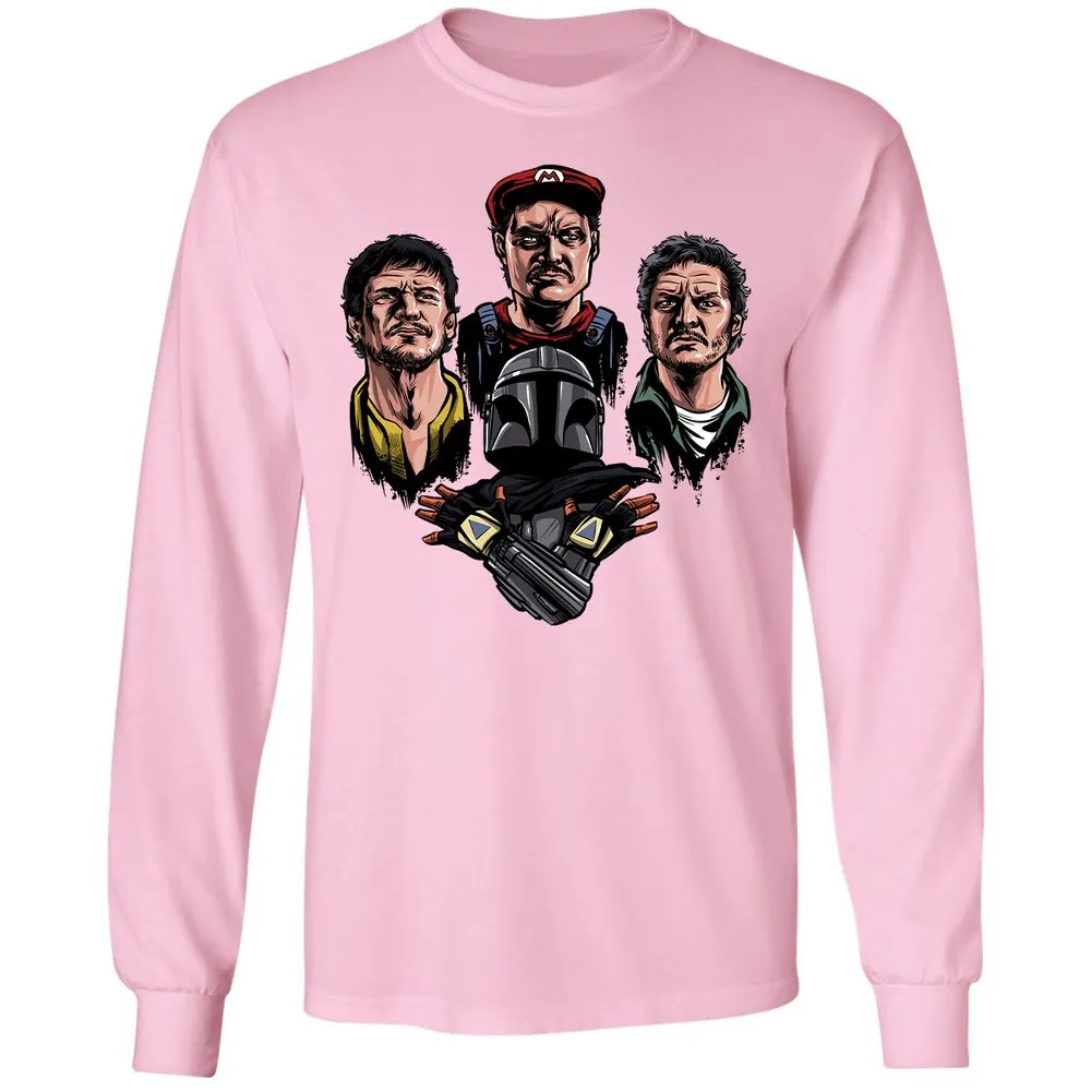 Long Sleeve T-Shirt - HLE7SVH1 - Light Pink - 3
