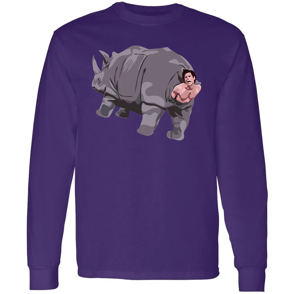 Long Sleeve T-Shirt - XRYFA6AU - Purple - 13