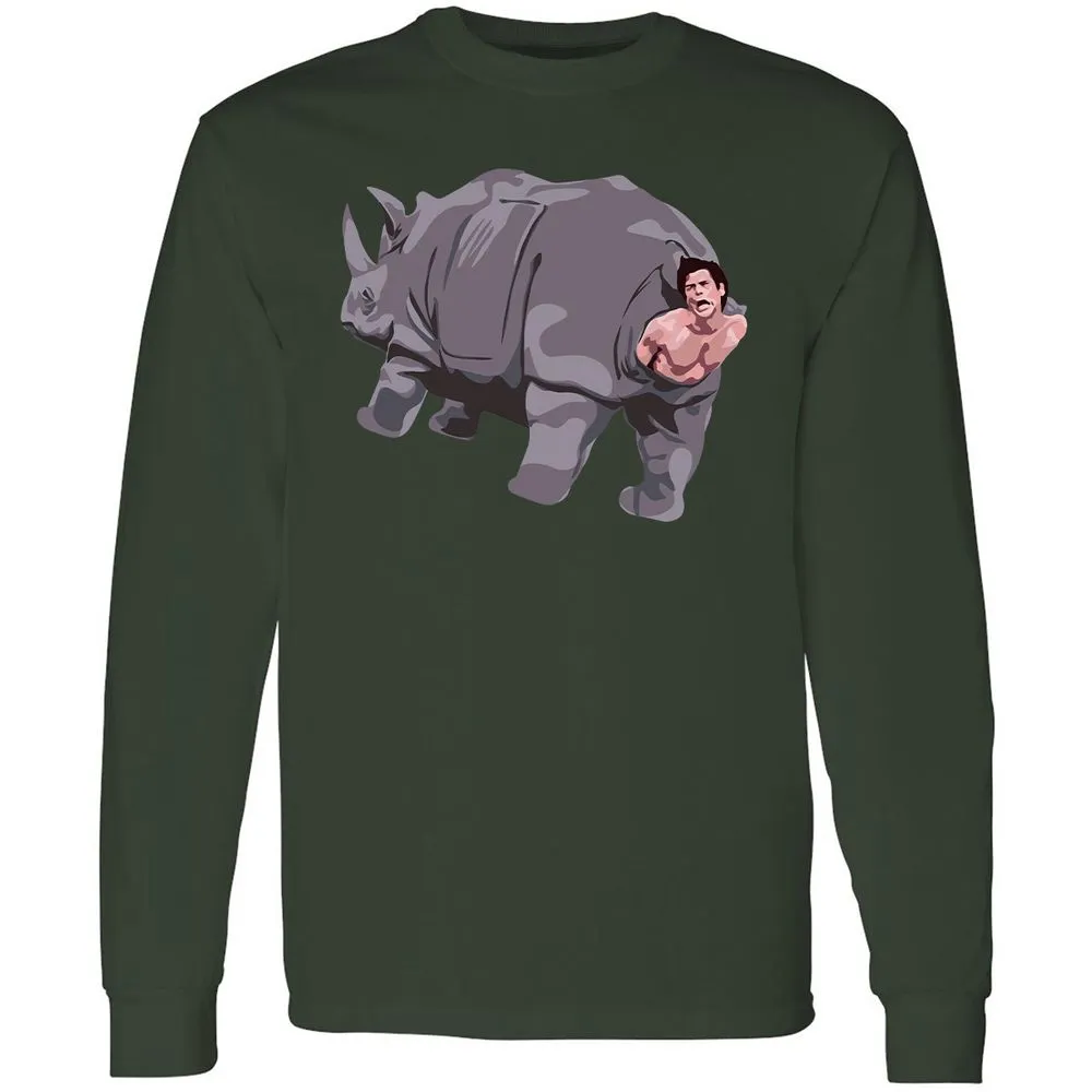 Long Sleeve T-Shirt - XRYFA6AU - Forest Green - 4