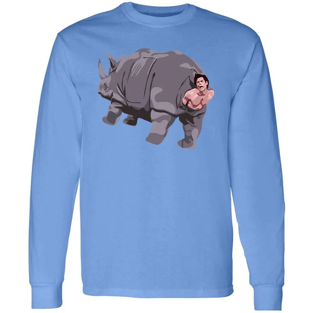 Long Sleeve T-Shirt - XRYFA6AU - Carolina Blue - 12