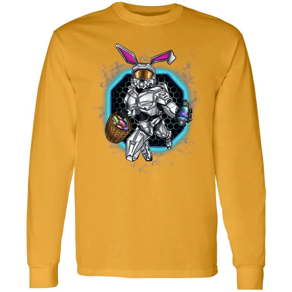 Long Sleeve T-Shirt - B9MQ9CQZ - Gold - 9