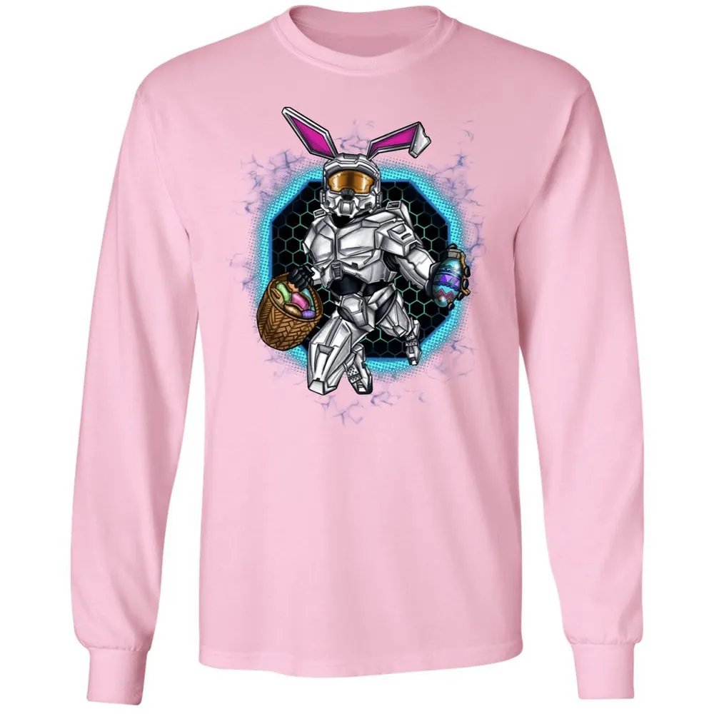 Long Sleeve T-Shirt - B9MQ9CQZ - Light Pink - 3