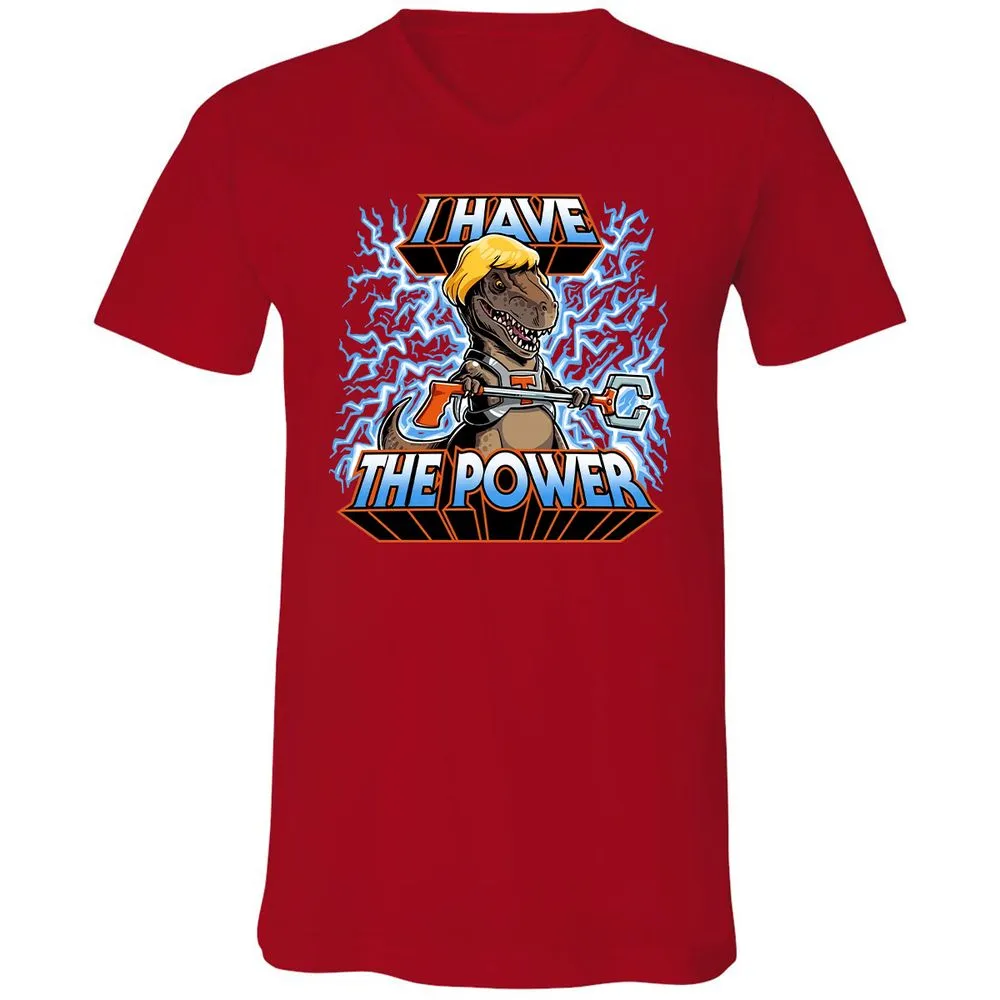 Unisex V-Neck T-Shirt - HC1NJ1Z1 - Red - 3